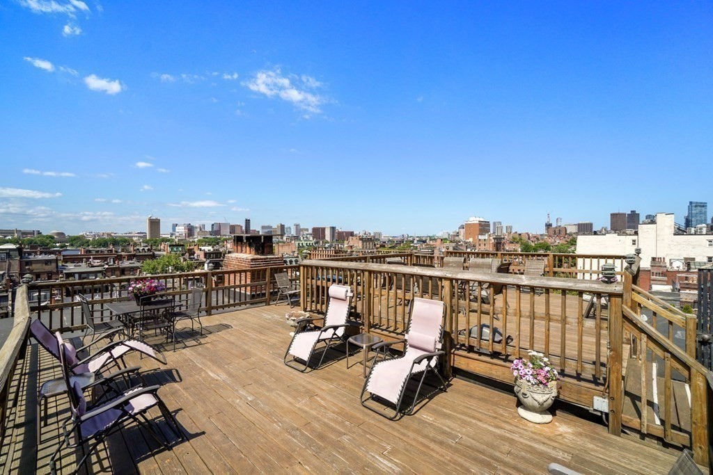 333 Commonwealth Avenue, Unit PH22 Boston, MA 02115 - Photo 28 of 42 a view of a terrace with chairs