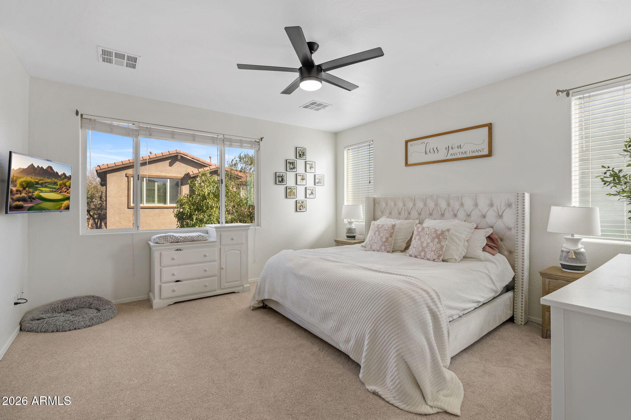 3458 East Robin Lane Gilbert, AZ 85296 - Photo 19 of 32 a bed room with a bed and a window