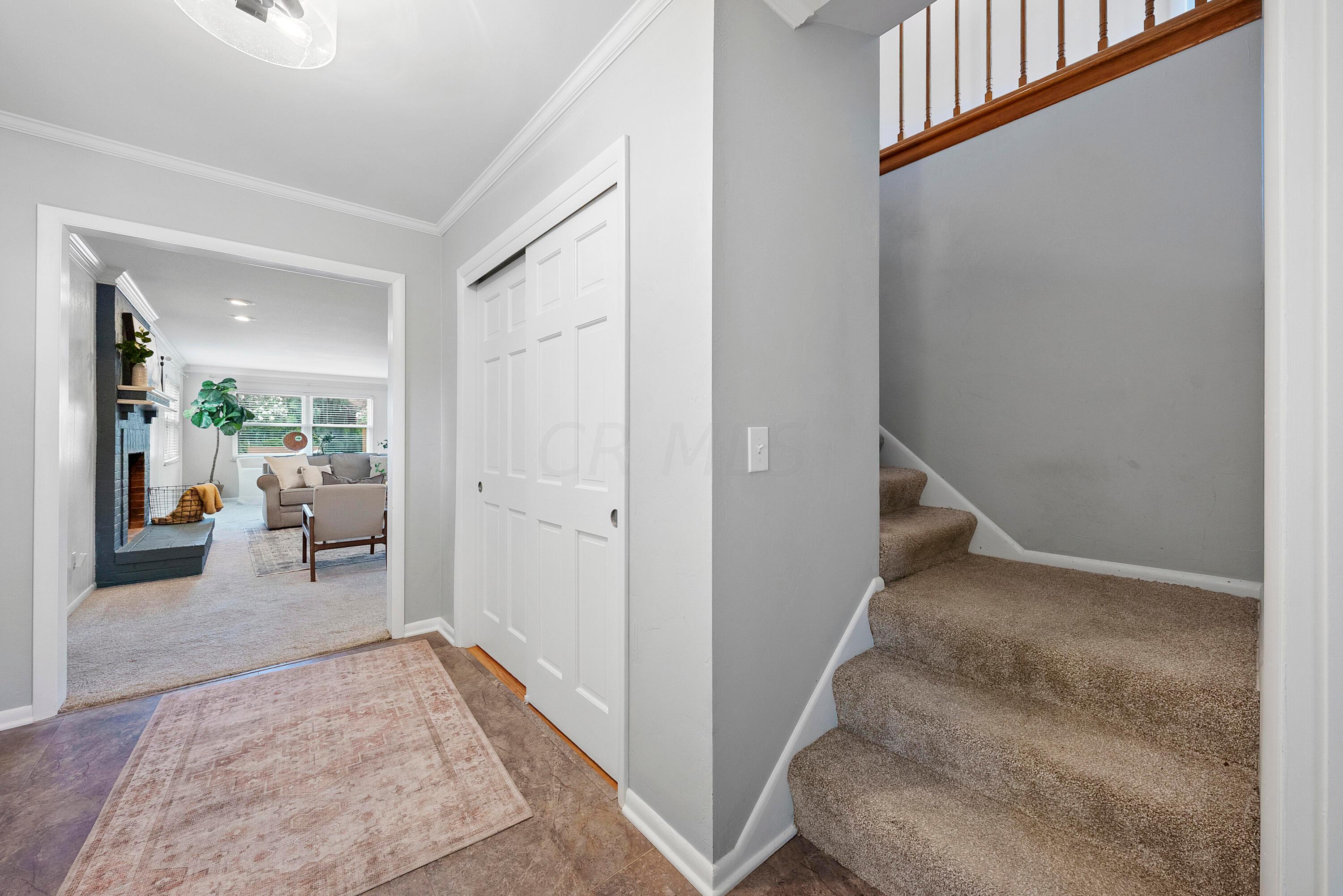 1650 Oak Hill Road Columbus, OH 43220 - Photo 27 of 67 Stairs to Second Floor