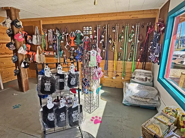 a city view with tall buildings