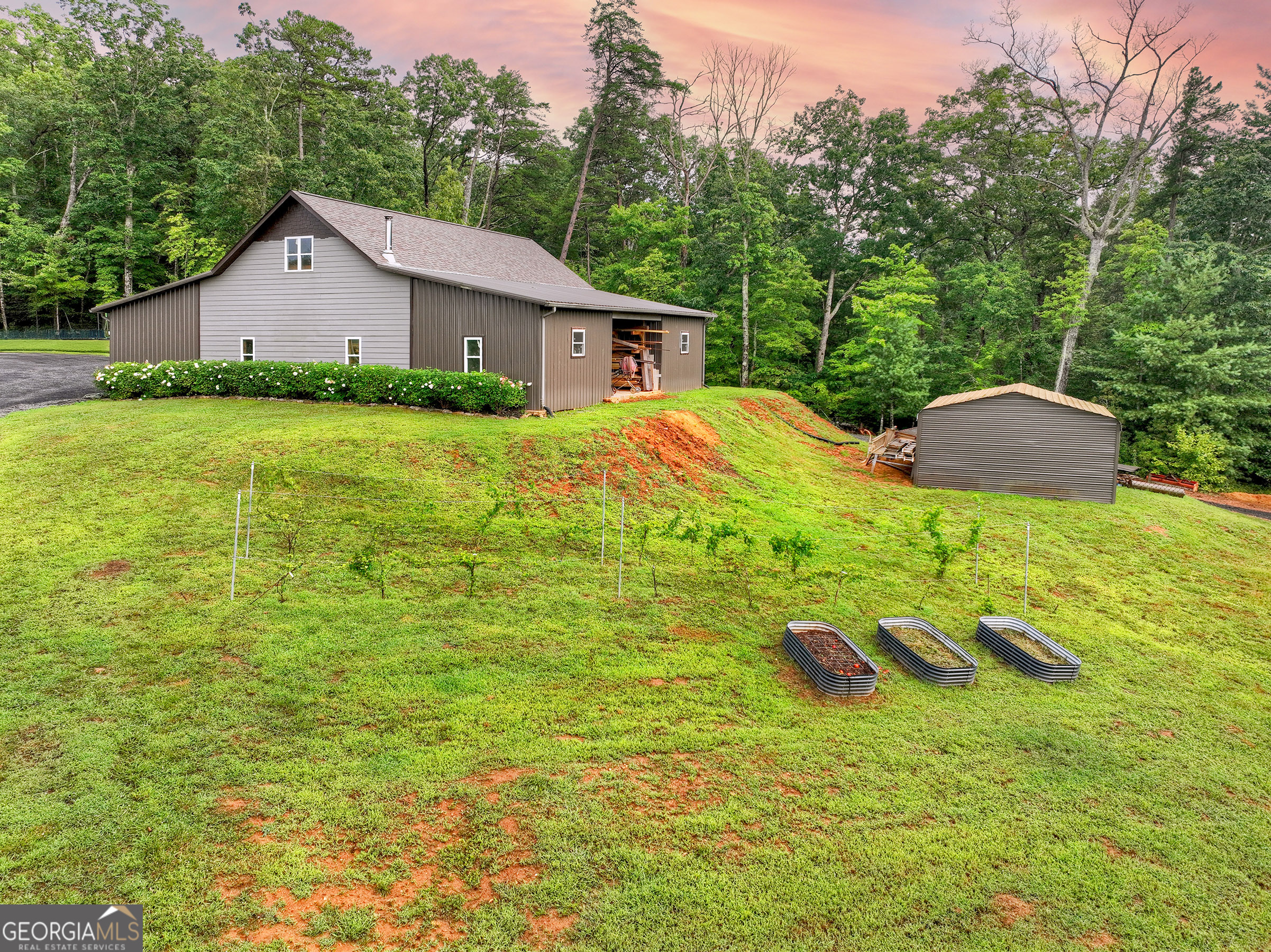 785 Wehunt Road Epworth, GA 30541 - Photo 59 of 73 a house view with swimming pool and garden space