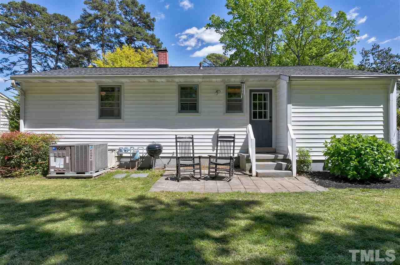 3417 Apache Drive Raleigh, NC 27609 - Photo 18 of 25 front view of a house with a yard