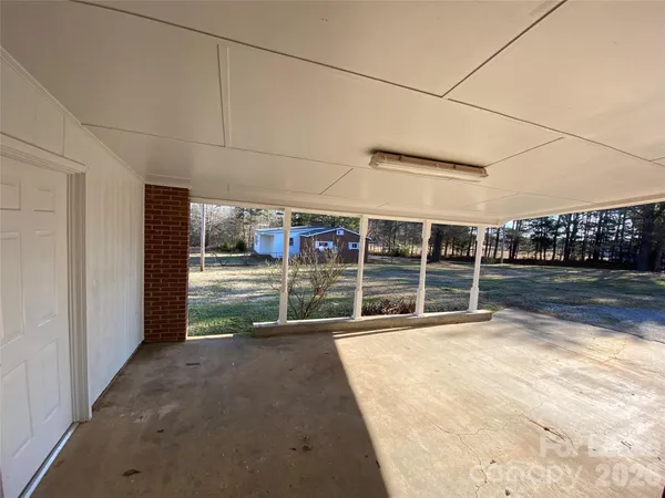 a view of room with hallway