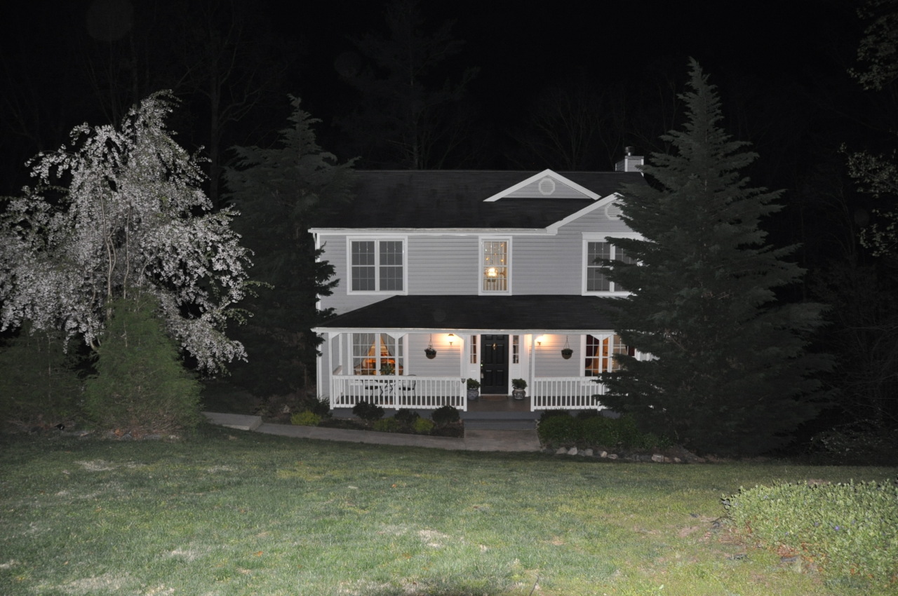 Home at night