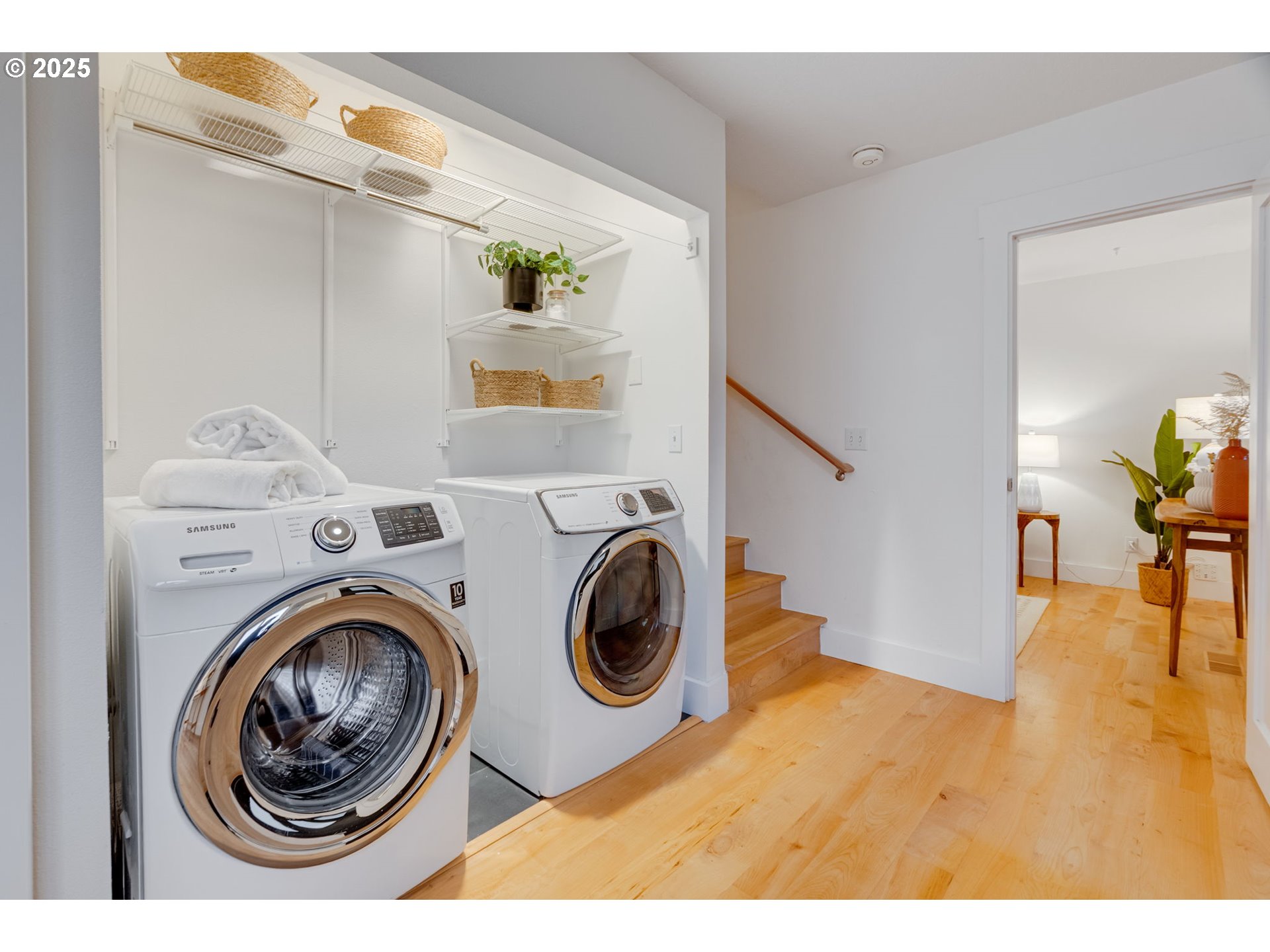 2733 Northeast 92nd Avenue Portland, OR 97220 - Photo 34 of 48 a view of livingroom with washer and dryer