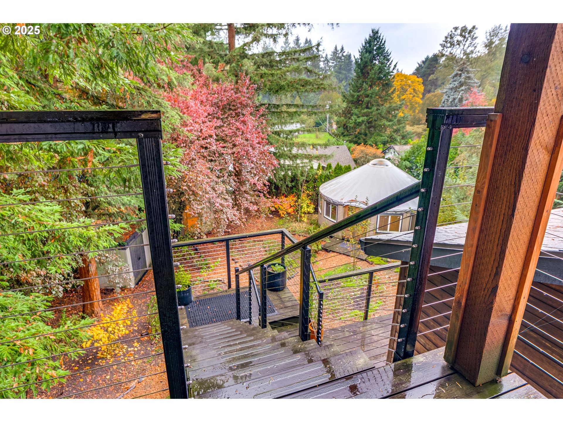 2733 Northeast 92nd Avenue Portland, OR 97220 - Photo 38 of 48 a view of a porch with a floor to ceiling window and wooden floor
