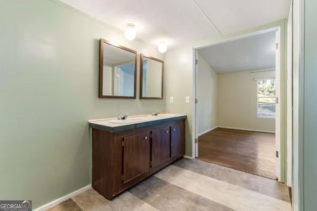 a bathroom with a toilet