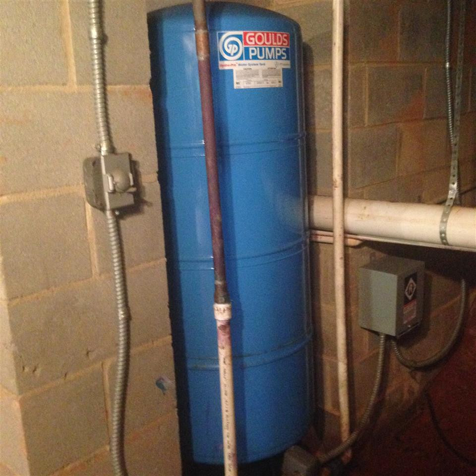 9919 Quail Roost Road Bahama, NC 27503 - Photo 19 of 25 Large water tank in walk in crawlspace