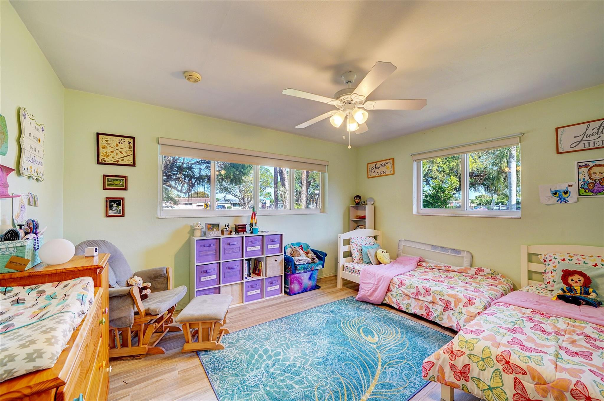 3314 West Park Road Hollywood, FL 33021 - Photo 16 of 25 a bedroom with furniture and a large window