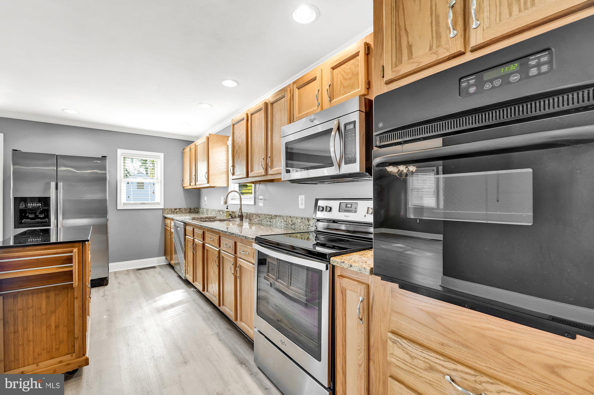 7339 Gunpowder Road Baltimore, MD 21220 - Photo 13 of 34 Updated Kitchen featuring Stove & Wall Oven