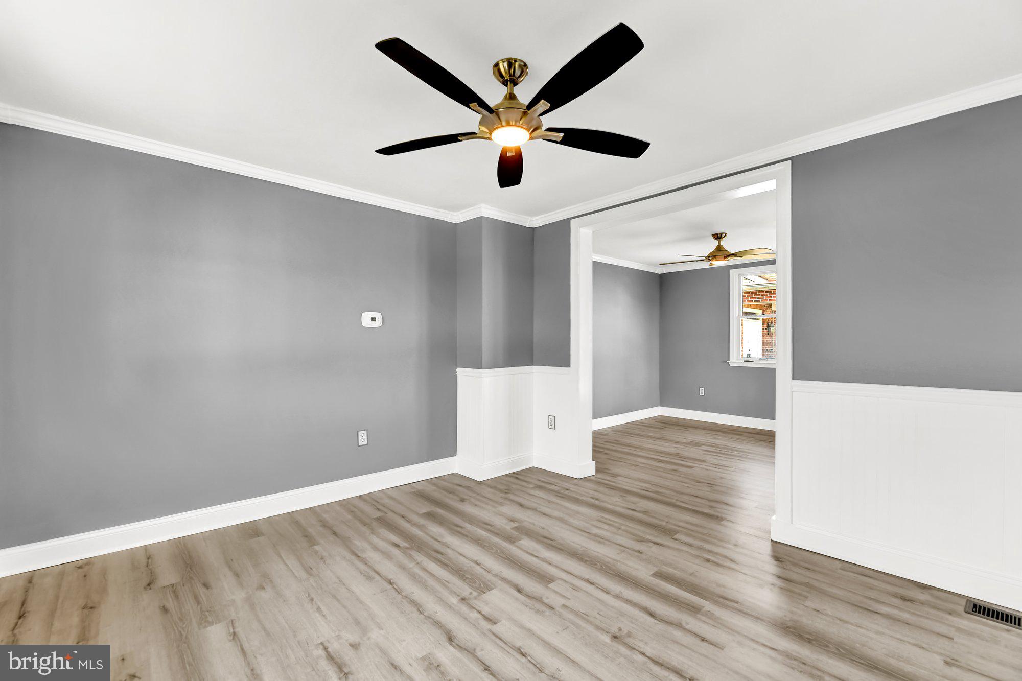 7339 Gunpowder Road Baltimore, MD 21220 - Photo 6 of 34 Bright Living Room with Ceiling fan