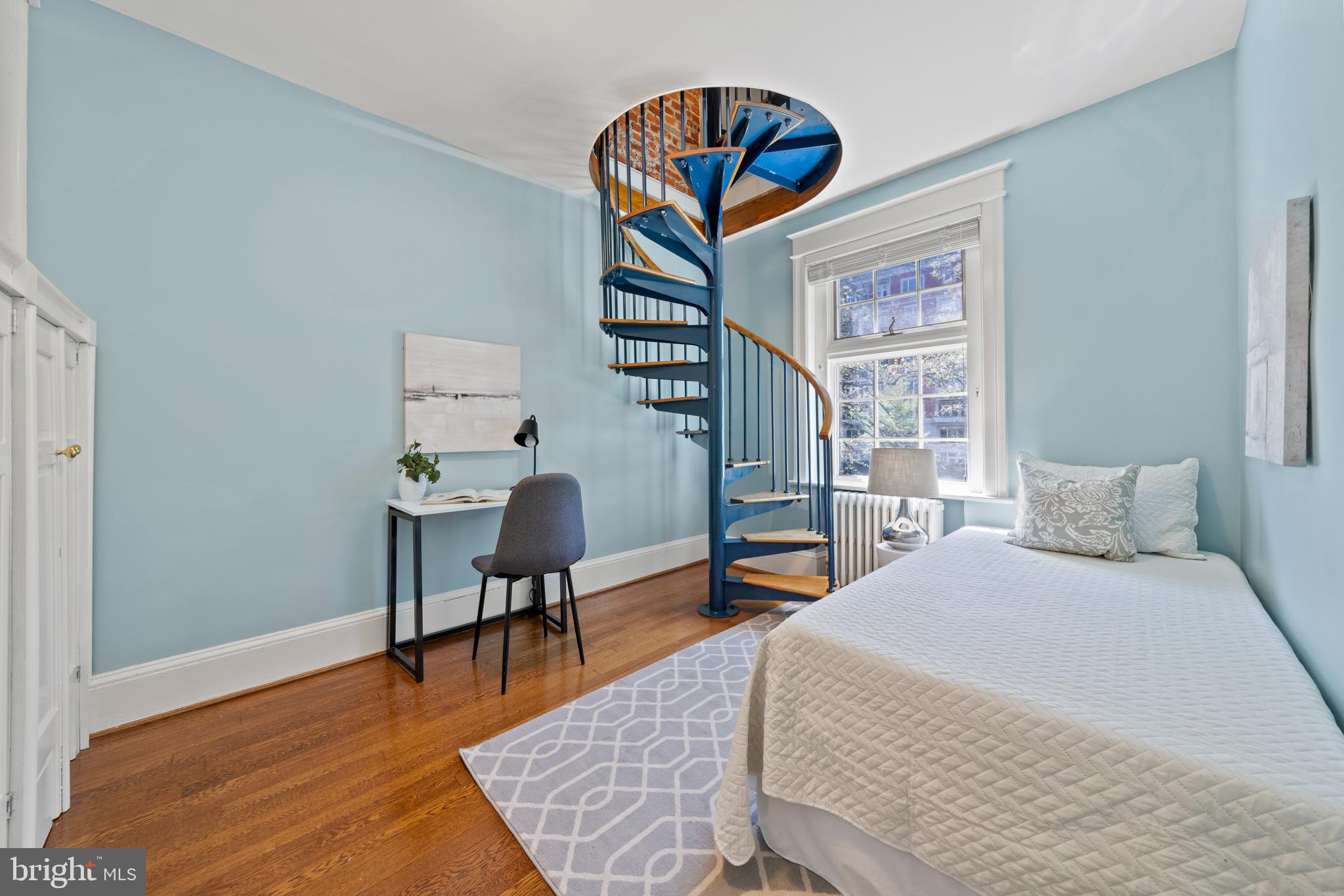 2709 Woodley Road Northwest Washington, DC 20008 - Photo 22 of 34 Bedroom #4 with attic access