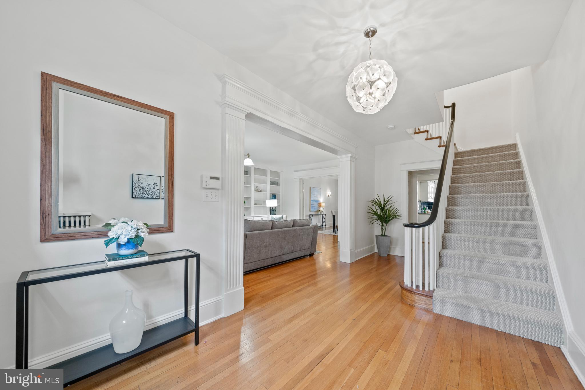 2709 Woodley Road Northwest Washington, DC 20008 - Photo 3 of 34 Extra wide home with foyer