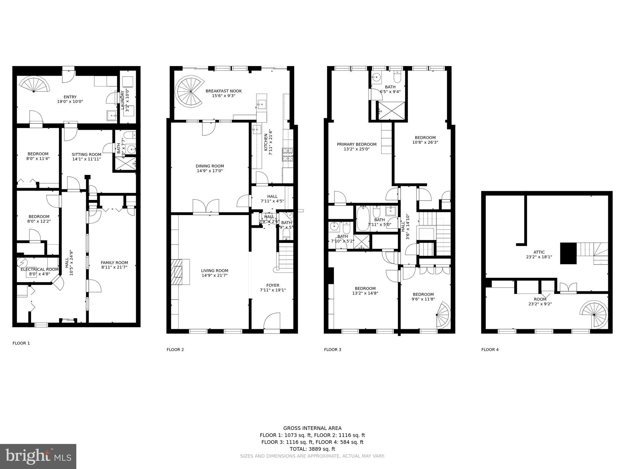 2709 Woodley Road Northwest Washington, DC 20008 - Photo 34 of 34 Floor Plan