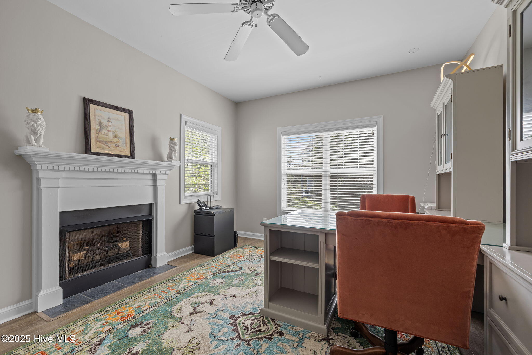 9920 Bluff Road Emerald Isle, NC 28594 - Photo 28 of 63 Office or Den w/ Fireplace