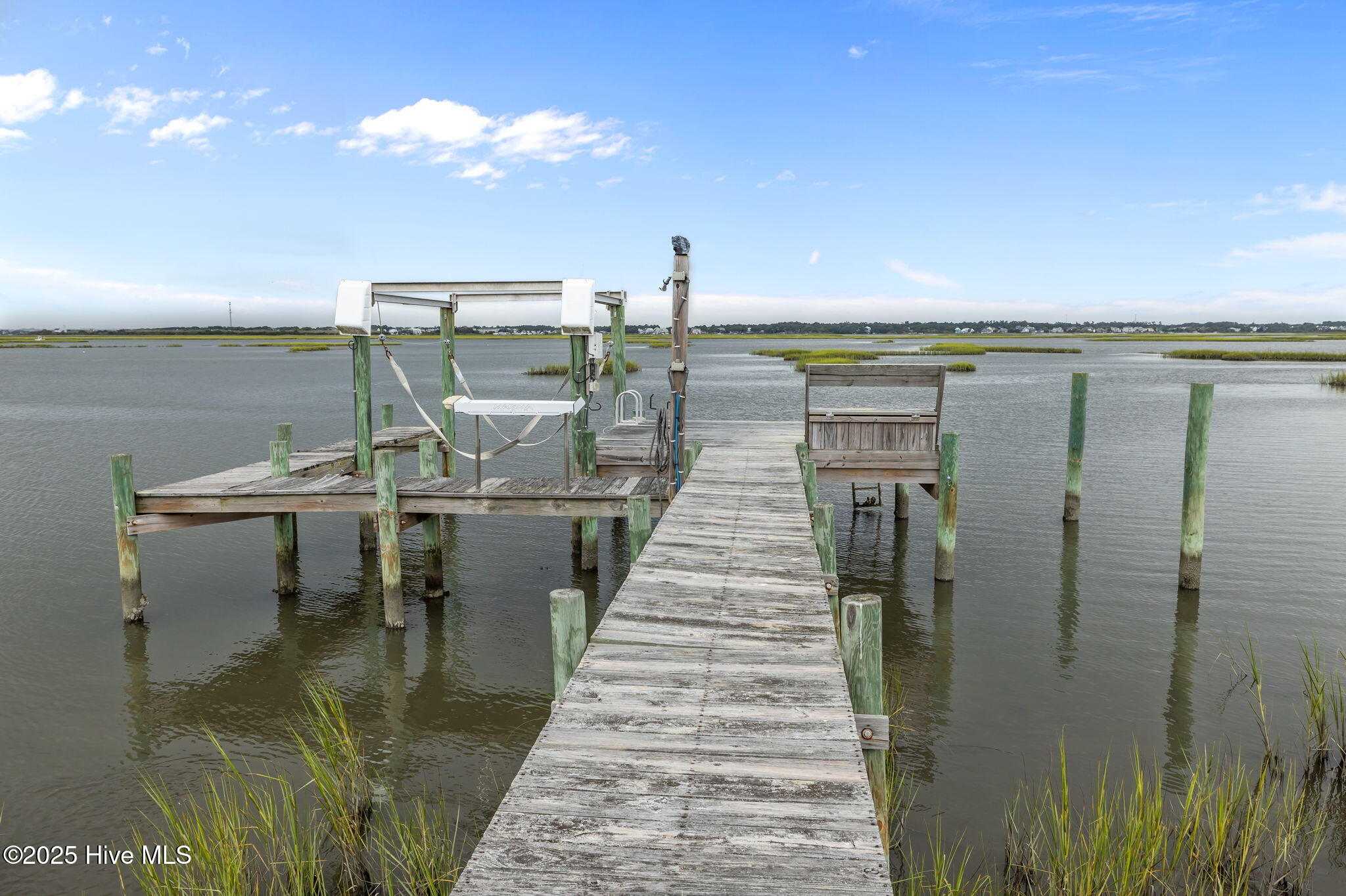 9920 Bluff Road Emerald Isle, NC 28594 - Photo 47 of 63 Dock & lift