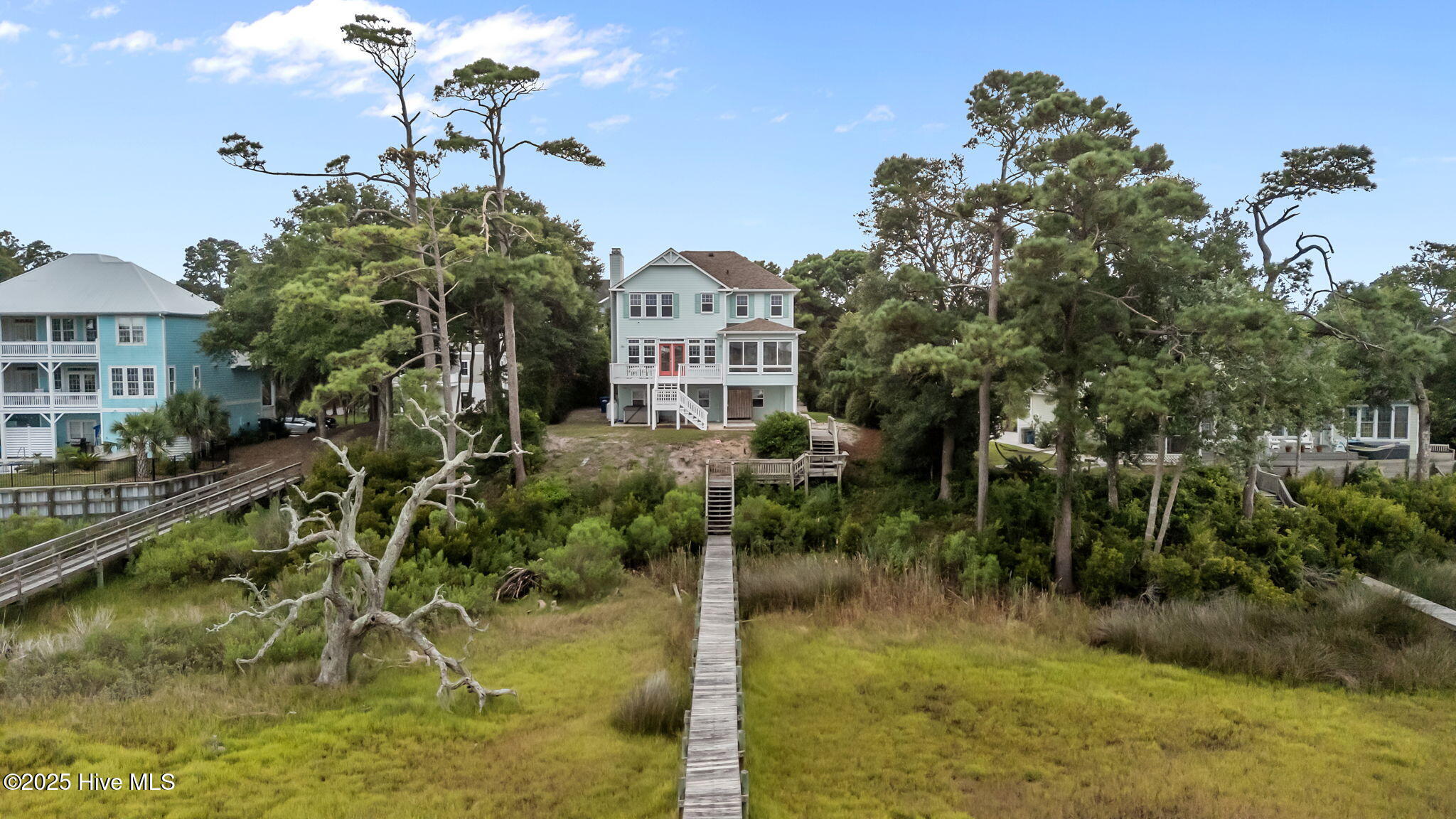 9920 Bluff Road Emerald Isle, NC 28594 - Photo 48 of 63 View from dock