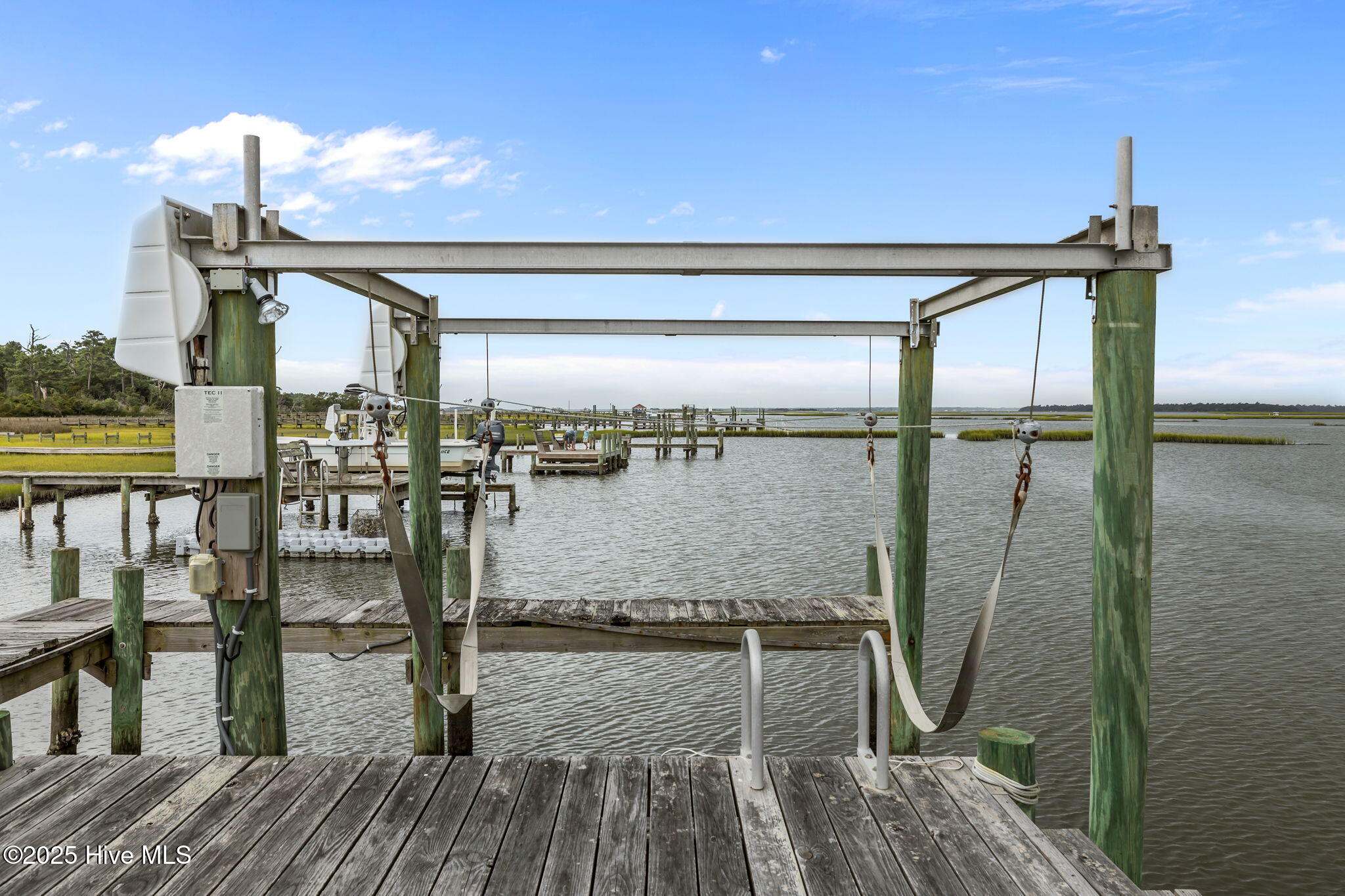 9920 Bluff Road Emerald Isle, NC 28594 - Photo 49 of 63 Boat lift