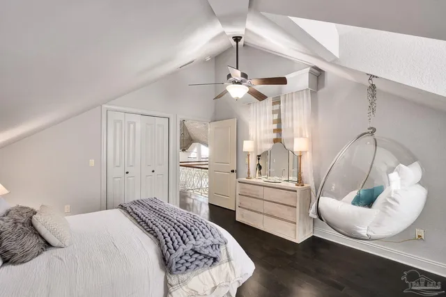 a outdoor living space with patio furniture and a potted plant