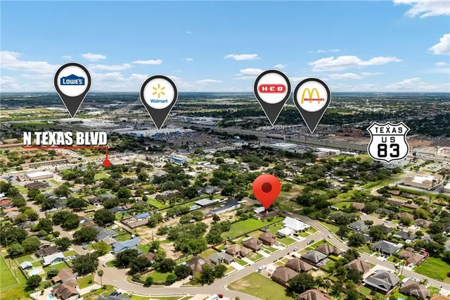 a view of sign board