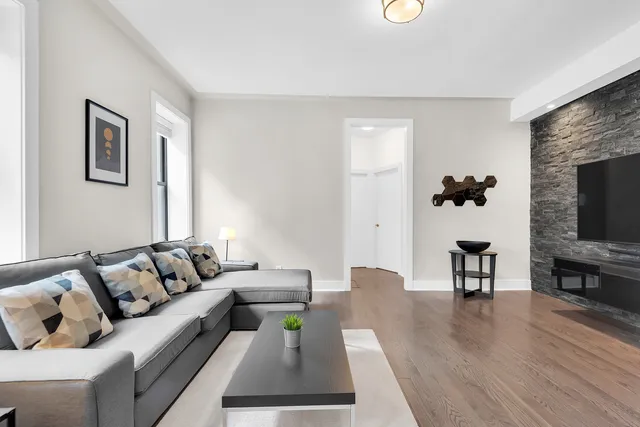 a front view of a building