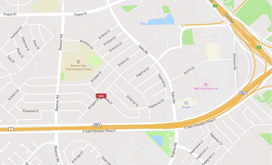 10134 Kirkglen Drive, Unit 3 Houston, TX 77089 - Photo 8 of 8 a view of a swimming pool