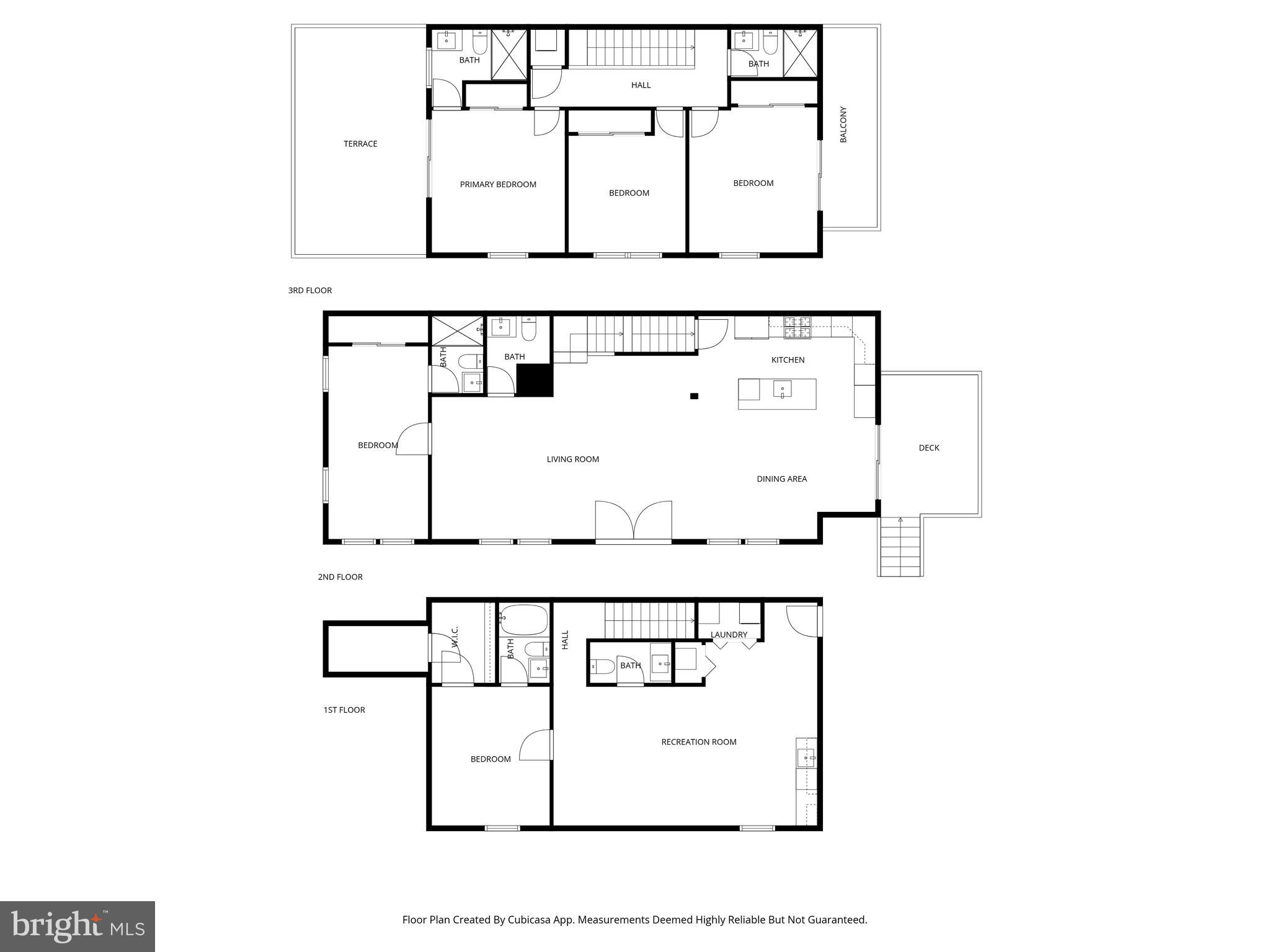 1355 Longfellow Street Northwest Washington, DC 20011 - Photo 44 of 47 Floor plan