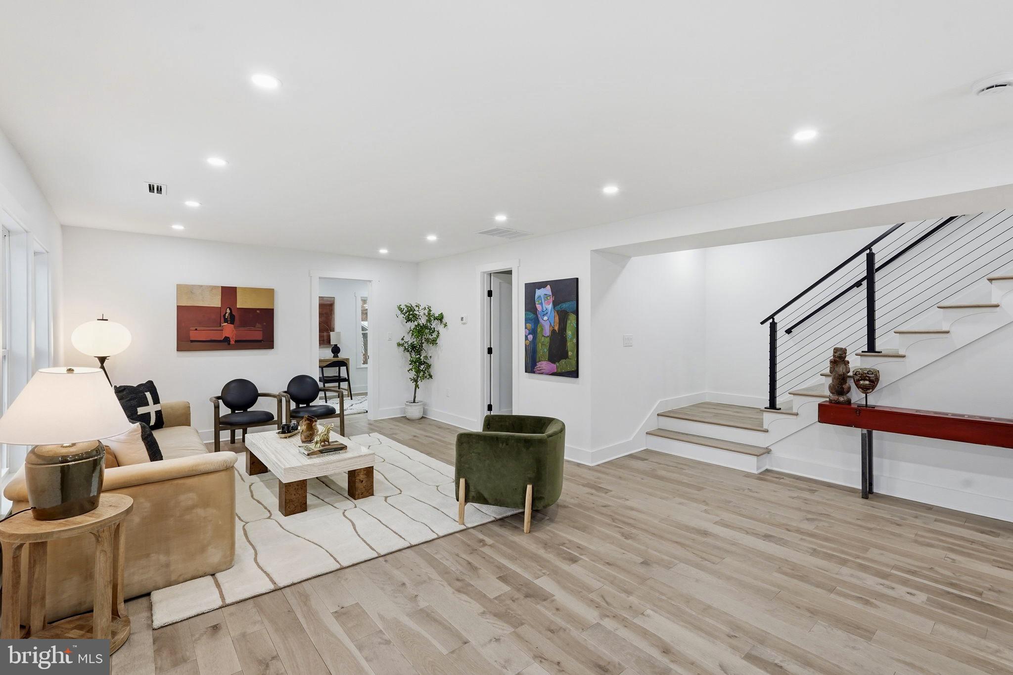 1355 Longfellow Street Northwest Washington, DC 20011 - Photo 31 of 47 Lower level rec room