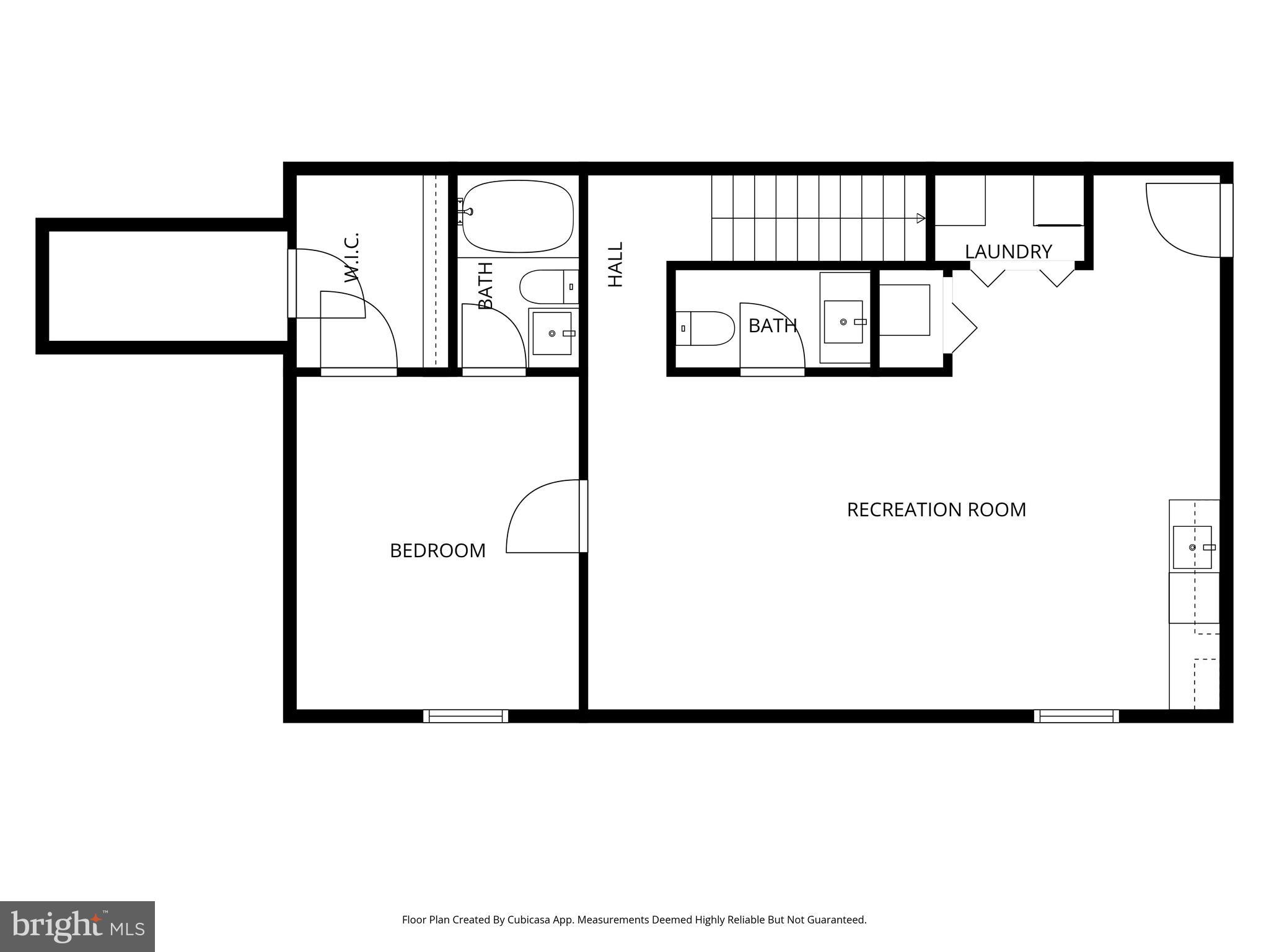 1355 Longfellow Street Northwest Washington, DC 20011 - Photo 47 of 47 Lower level floor plan