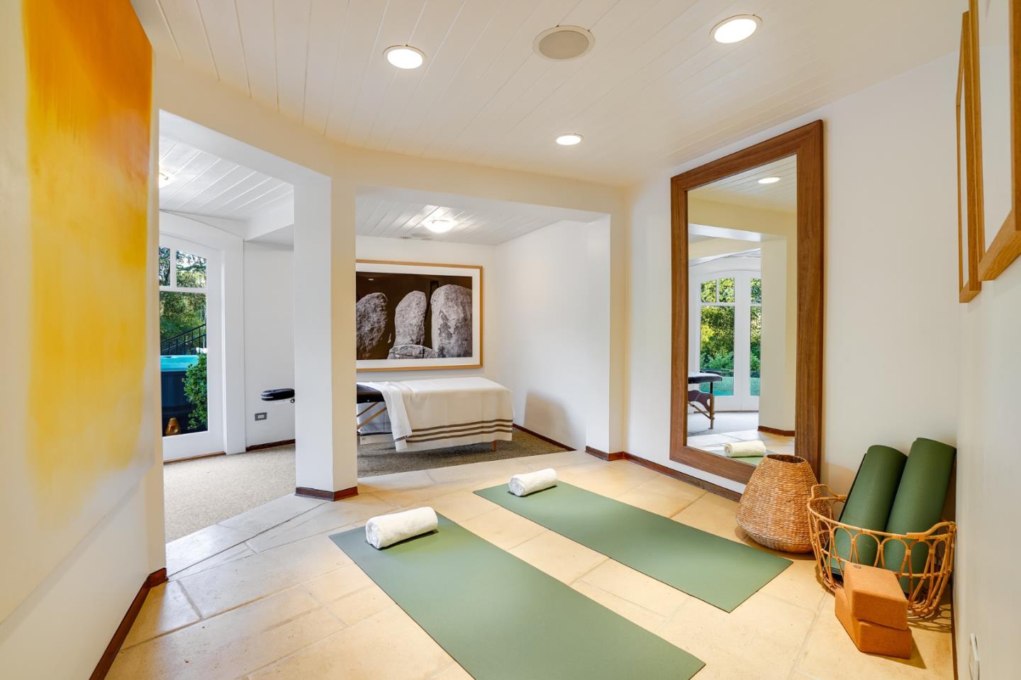 540 Moore Road Woodside, CA 94062 - Photo 74 of 85 a living room with furniture and large window