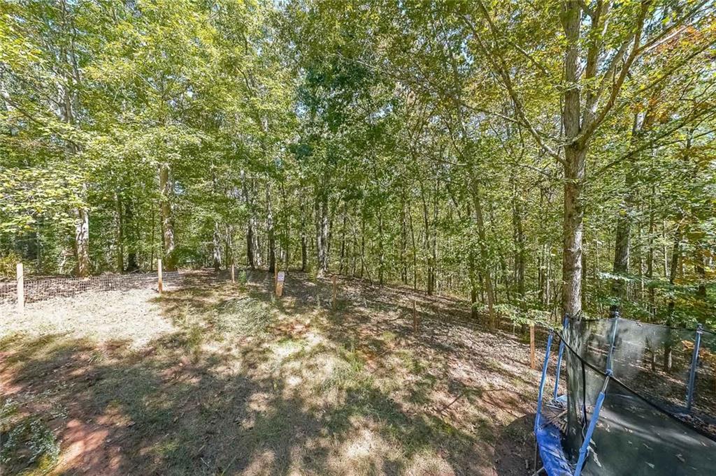 6554 Fox Run Winston, GA 30187 - Photo 31 of 40 a view of a yard with plants and large trees