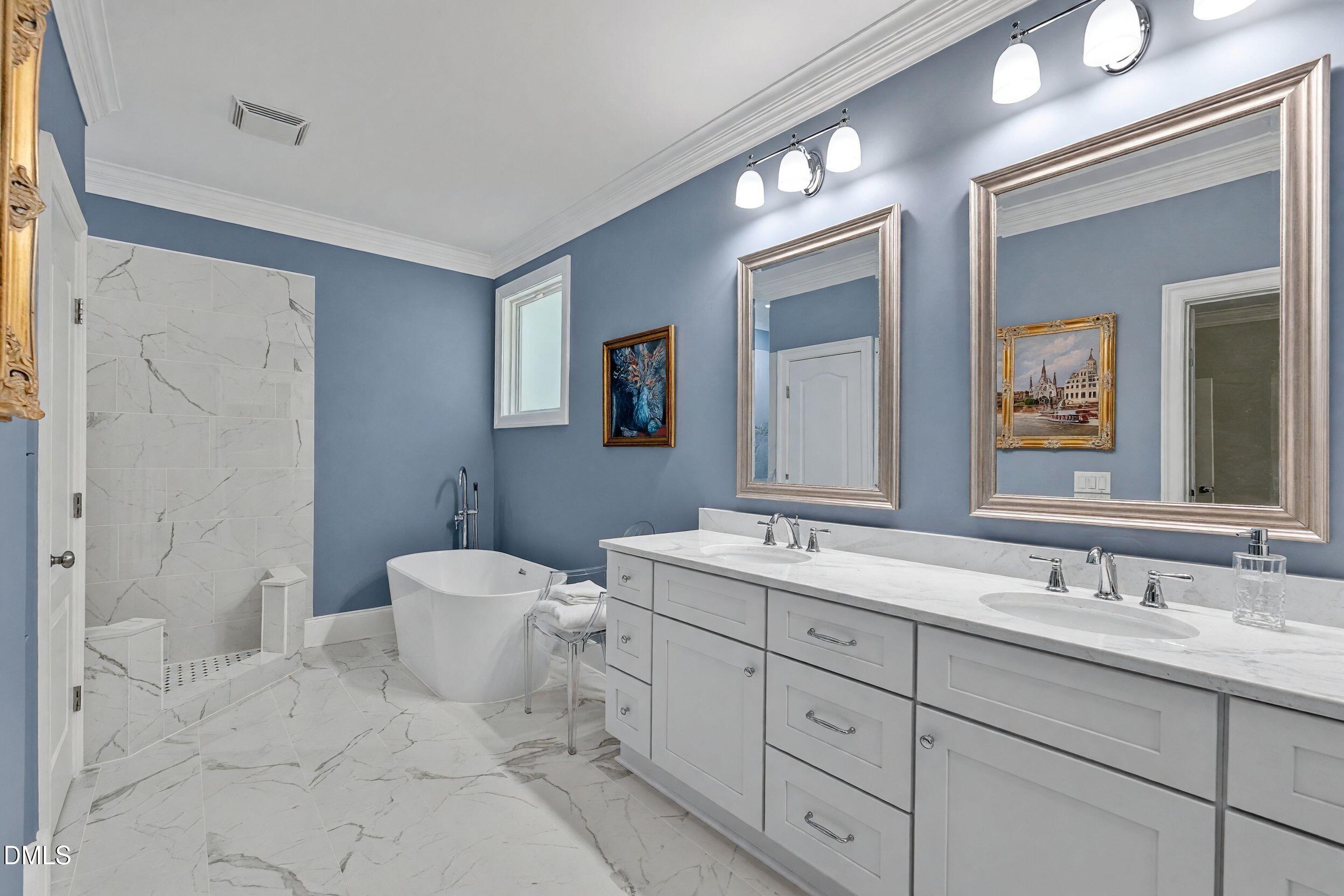 1412 Abbey's Grove Trail Raleigh, NC 27615 - Photo 17 of 66 Primary Bath