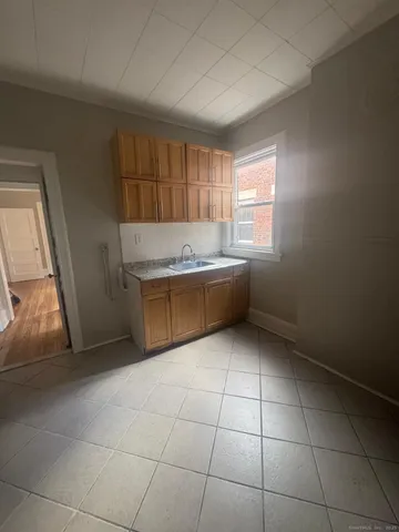 a view of kitchen and window