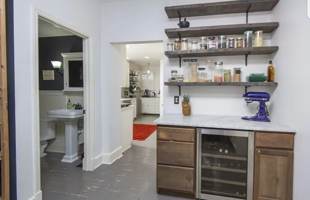 a view of store room with furniture