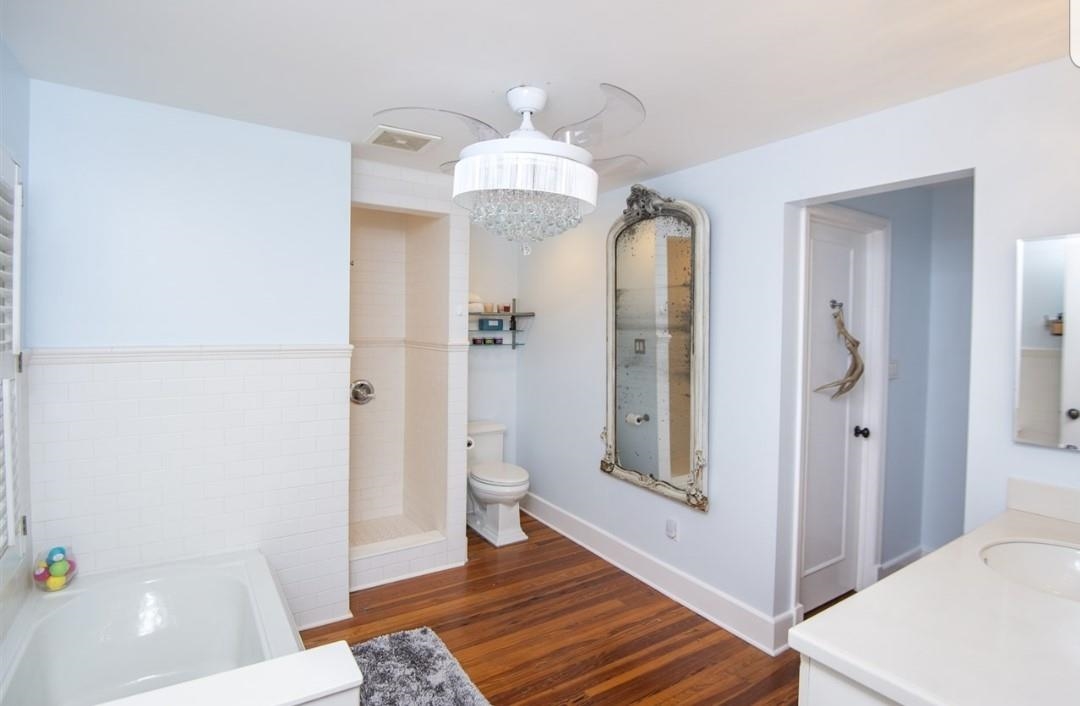 8 Tremerton Street St. Augustine, FL 32084 - Photo 24 of 41 a bathroom with a sink and a mirror