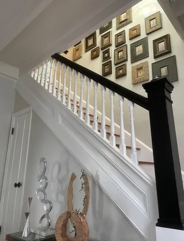 a front view of a building