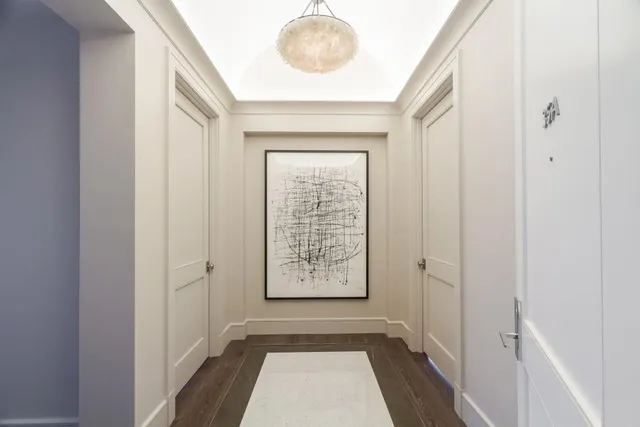 a view of gallery with window