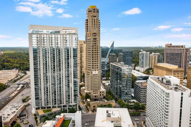 a view of balcony with city view
