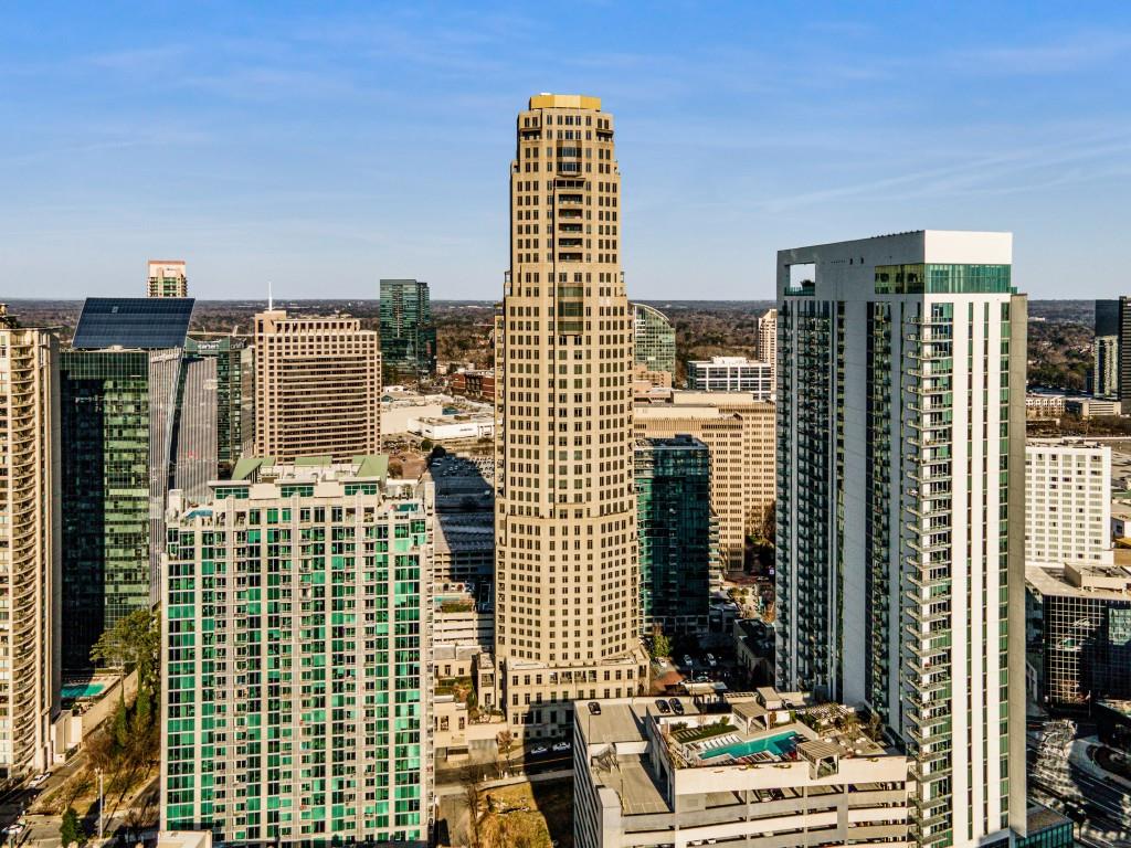 3376 Peachtree Road Northeast, Unit 33A Atlanta, GA 30326 - Photo 33 of 49 a view of a city with tall buildings