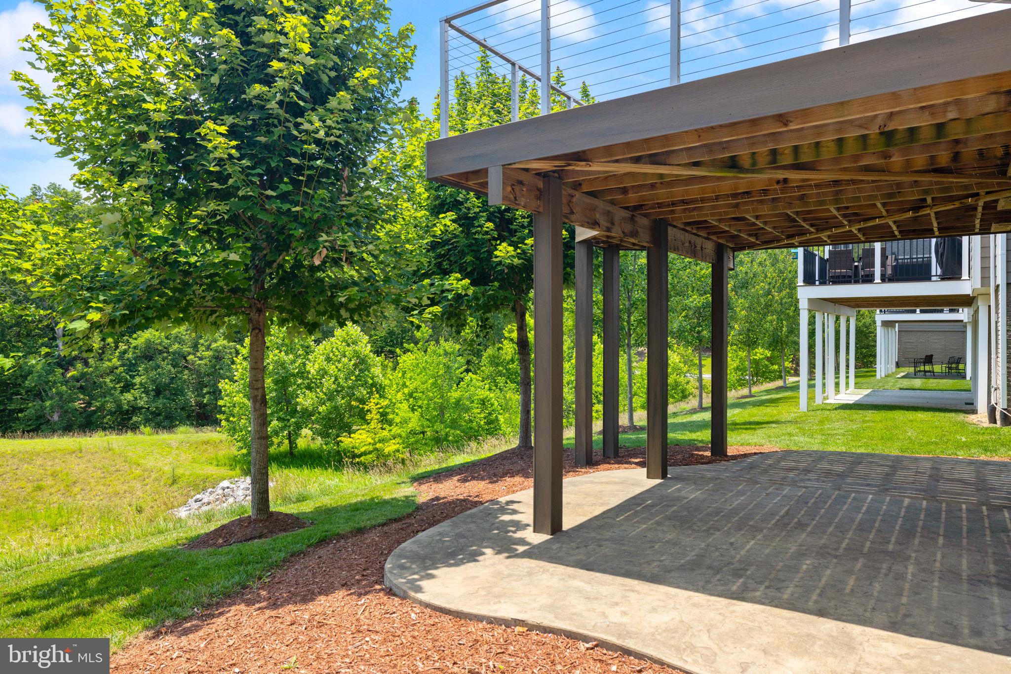 112 Flycatcher Way White Post, VA 22663 - Photo 37 of 59 a view of a house with backyard and porch