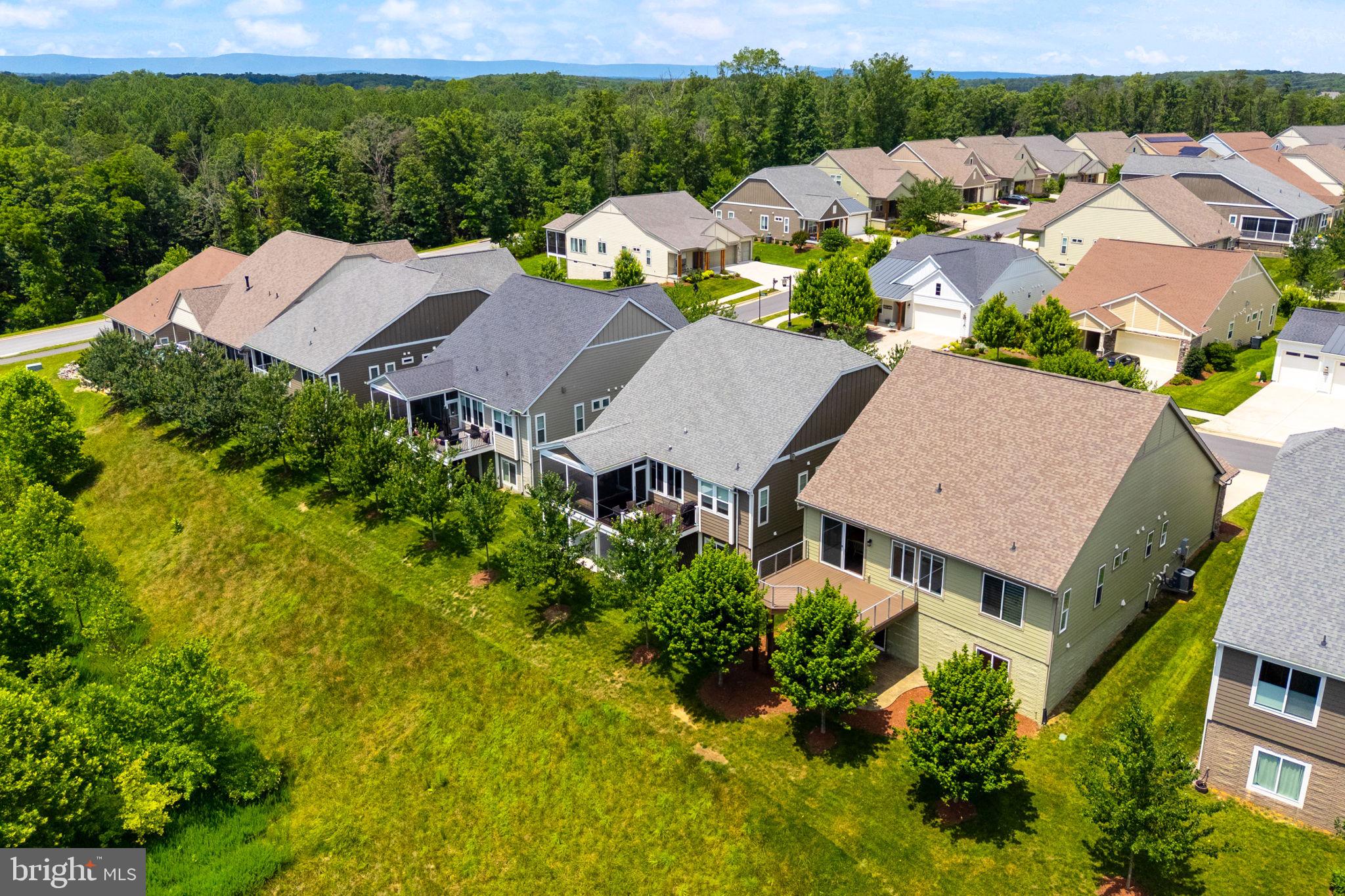 112 Flycatcher Way White Post, VA 22663 - Photo 44 of 59 an aerial view of a house with a garden