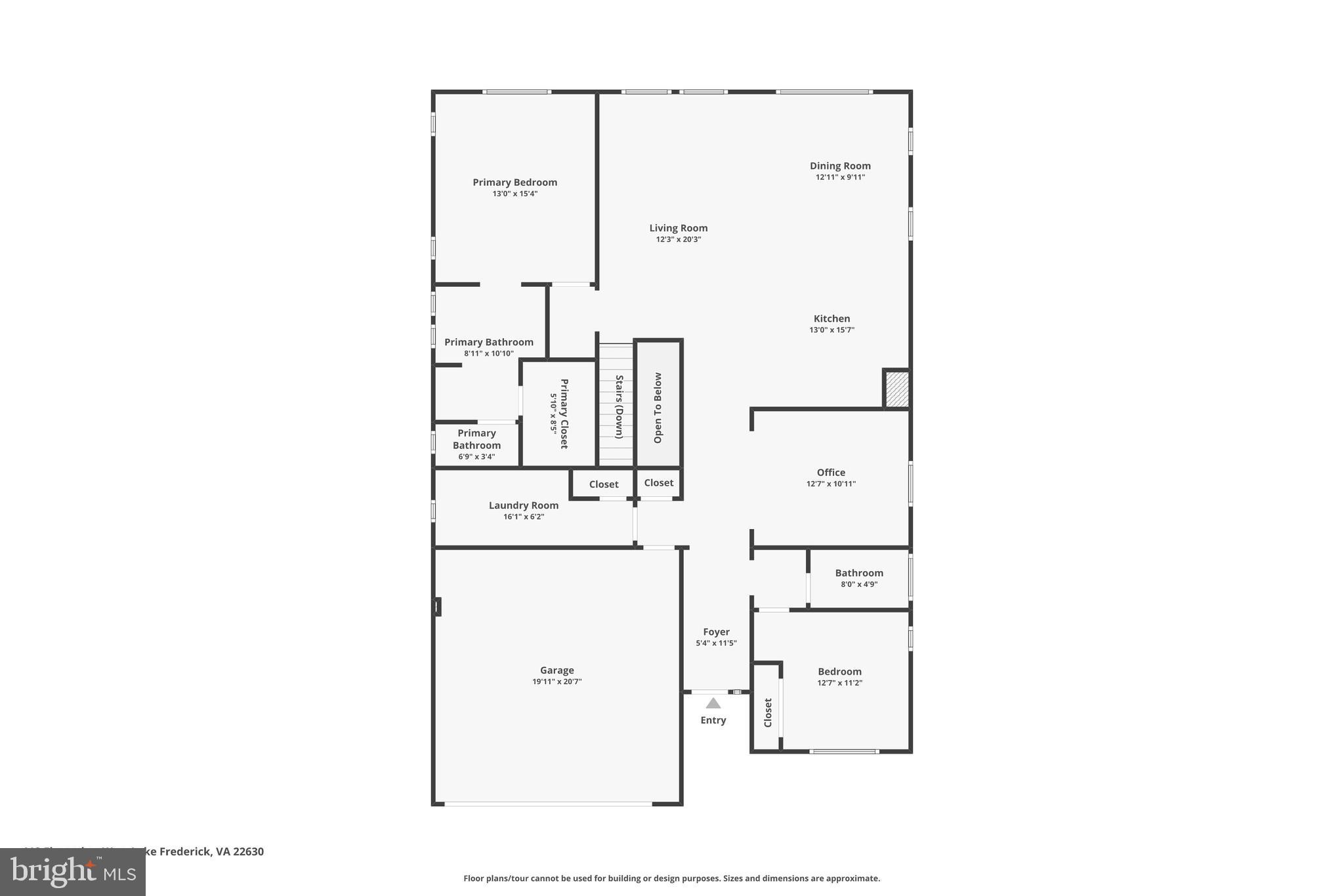 112 Flycatcher Way White Post, VA 22663 - Photo 46 of 59 a picture of a floor plan