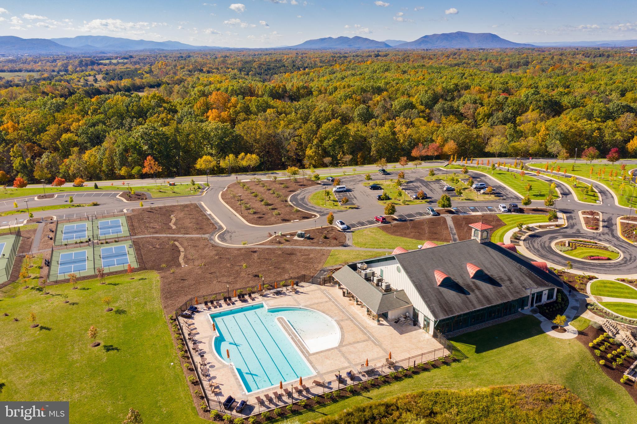 112 Flycatcher Way White Post, VA 22663 - Photo 54 of 59 an aerial view of residential houses with outdoor space