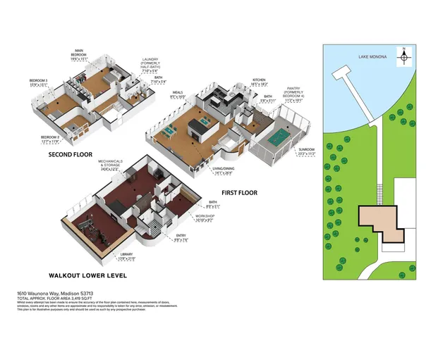 $1,850,000 | 1610 Waunona Way, Madison, WI 53713