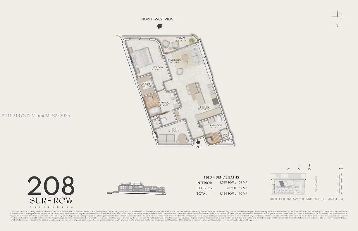 8800 Collins Avenue, Unit 208 Surfside, FL 33154 - Photo 12 of 12 a view of entryway