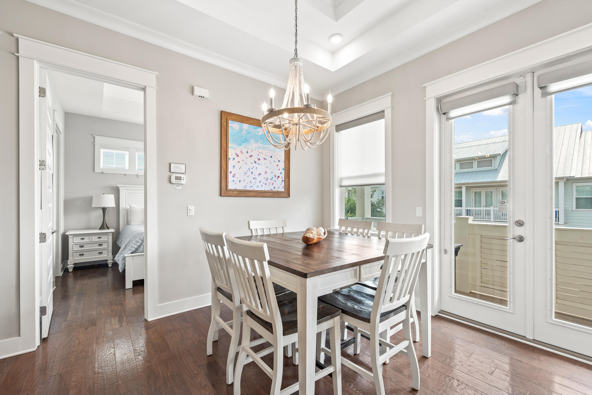 26 Milestone Dr Inlet Beach, Unit C Inlet Beach, FL 32461 - Photo 7 of 36 a dining room with furniture window wooden floor