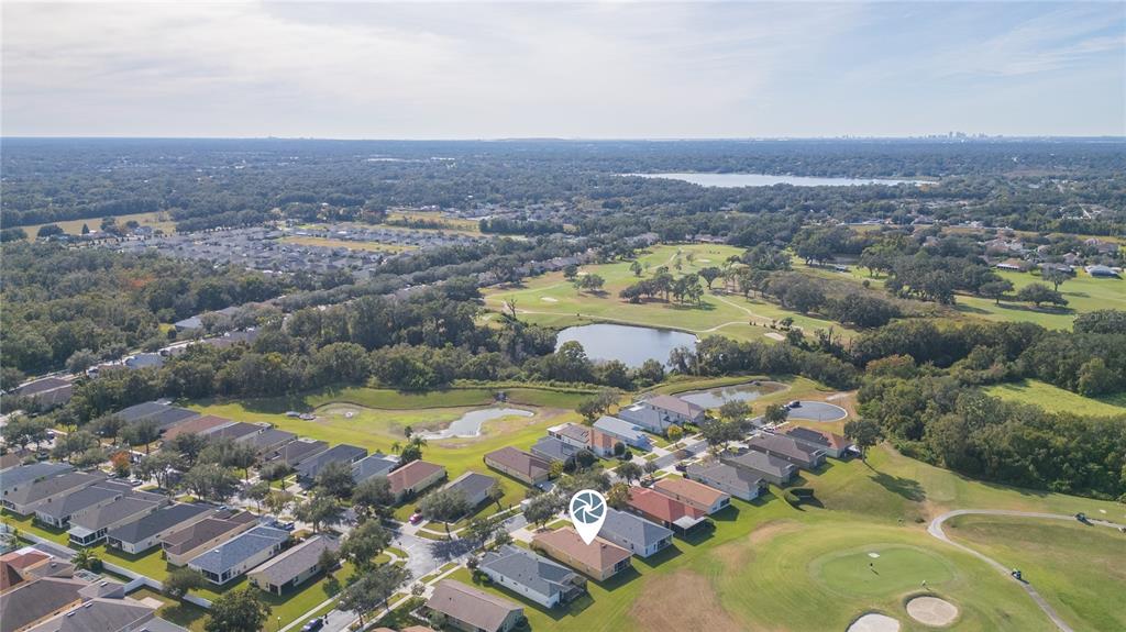 2816 Graphite Court Valrico, FL 33594 - Photo 45 of 57 an aerial view of residential houses with outdoor space