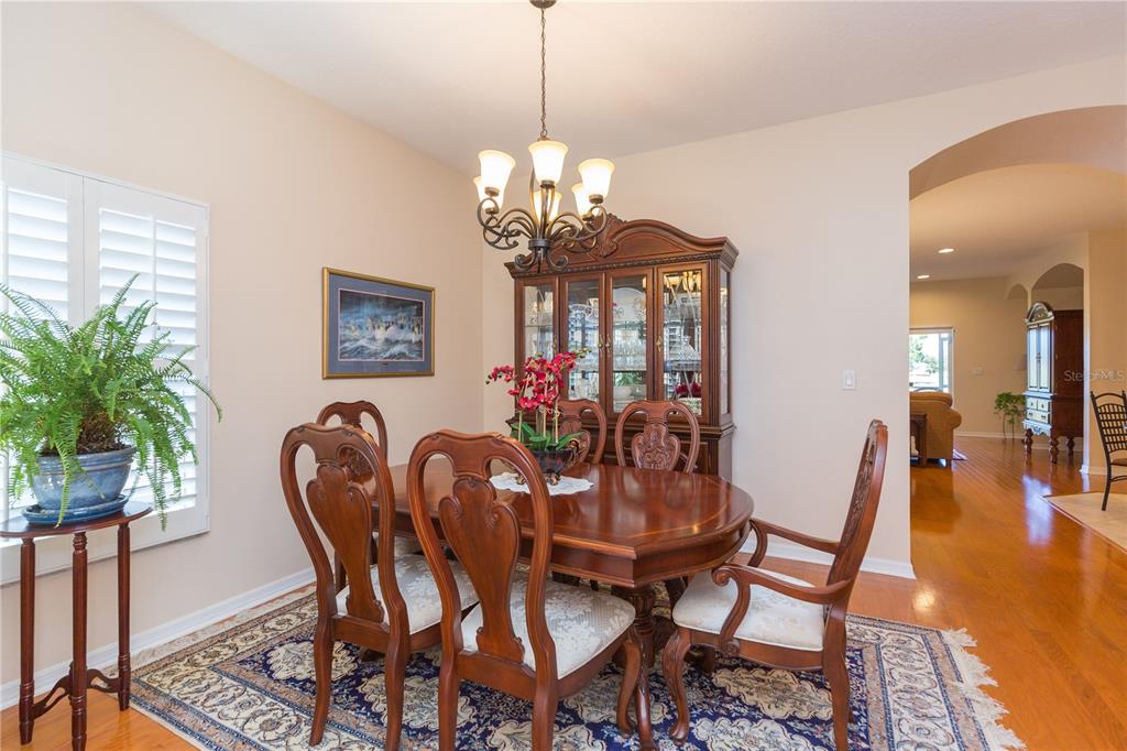 2816 Graphite Court Valrico, FL 33594 - Photo 7 of 57 a view of a dining room with furniture and a chandelier