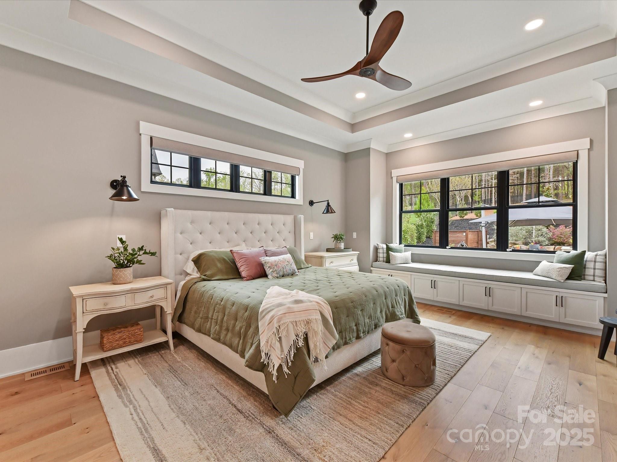 2954 Holbrook Road Fort Mill, SC 29715 - Photo 15 of 47 a spacious bedroom with a large bed and a window