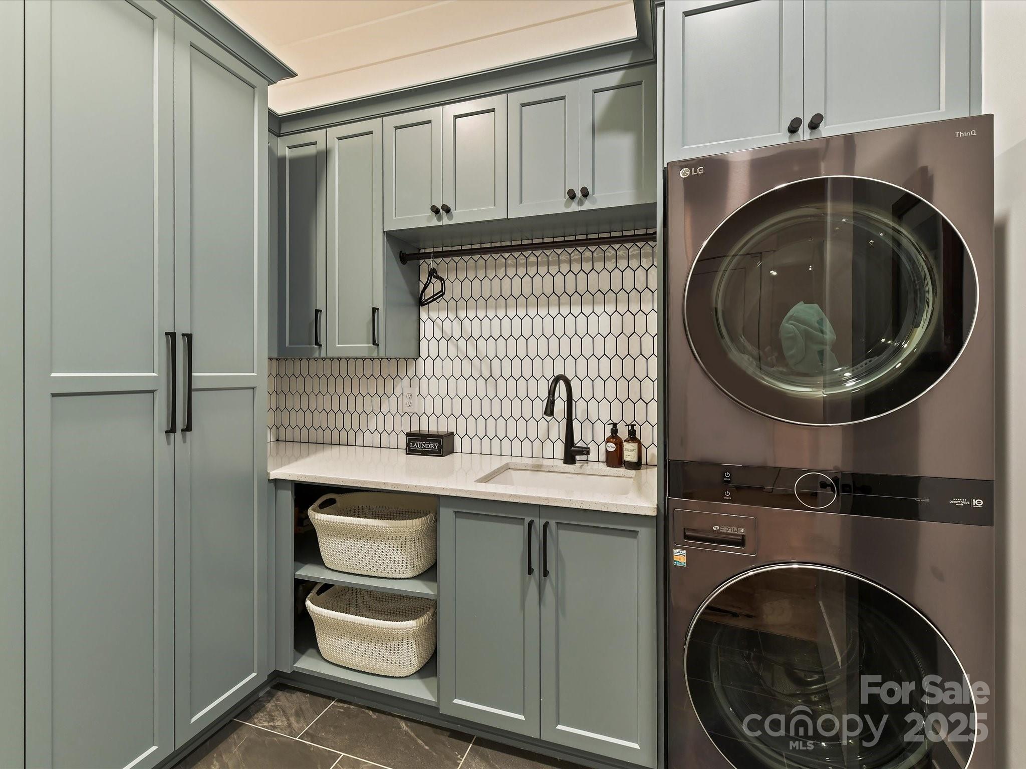 2954 Holbrook Road Fort Mill, SC 29715 - Photo 20 of 47 a utility room with sink dryer and washer